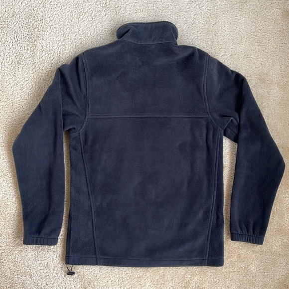 Columbia Fleece Jacket in Black Men’s Small - Picture 2 of 5